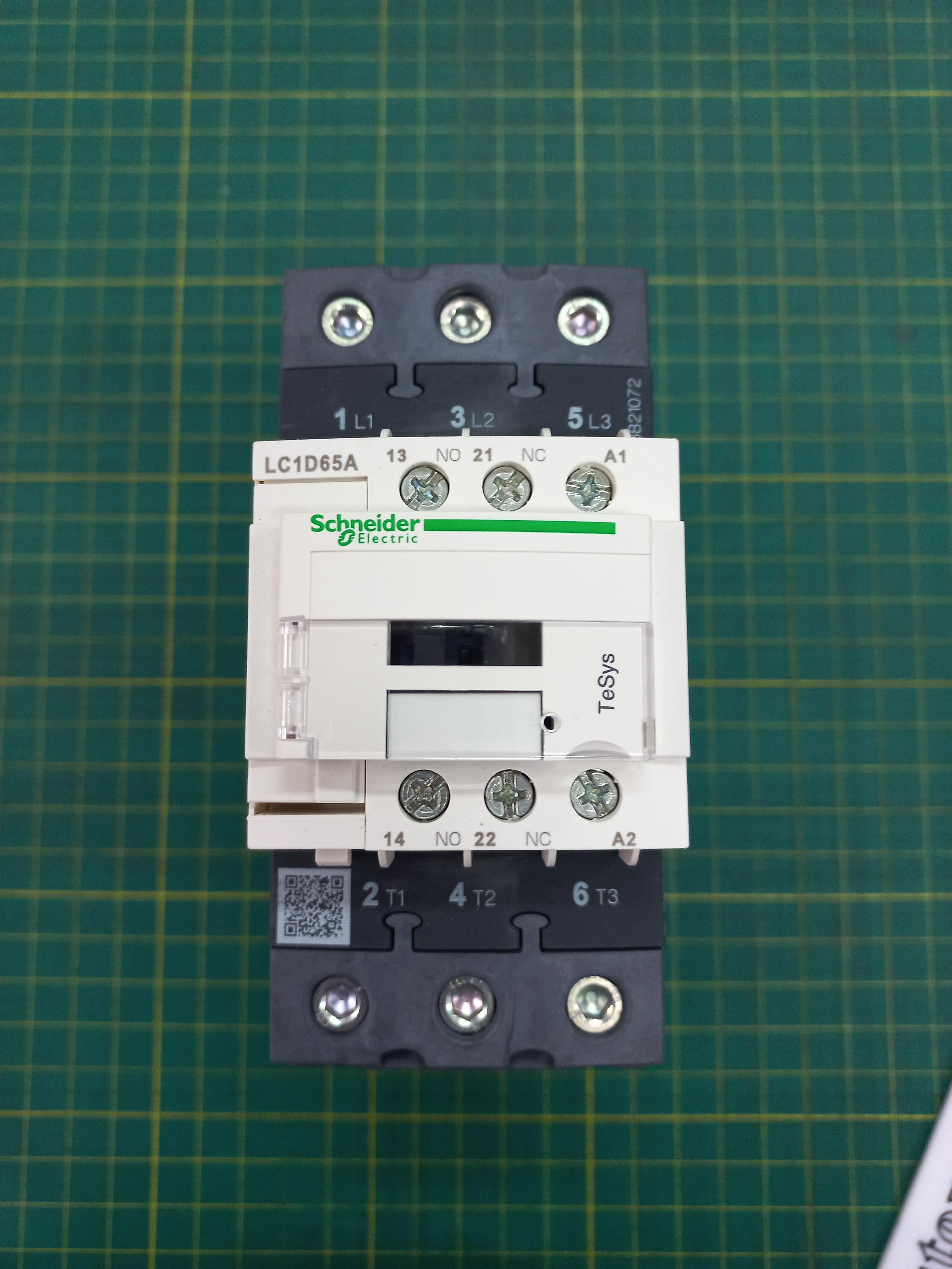 SCHNEIDER MAGNETIC TeSys D แมกเนติก 3เฟส รุ่น LC1D65AM7 220VAC