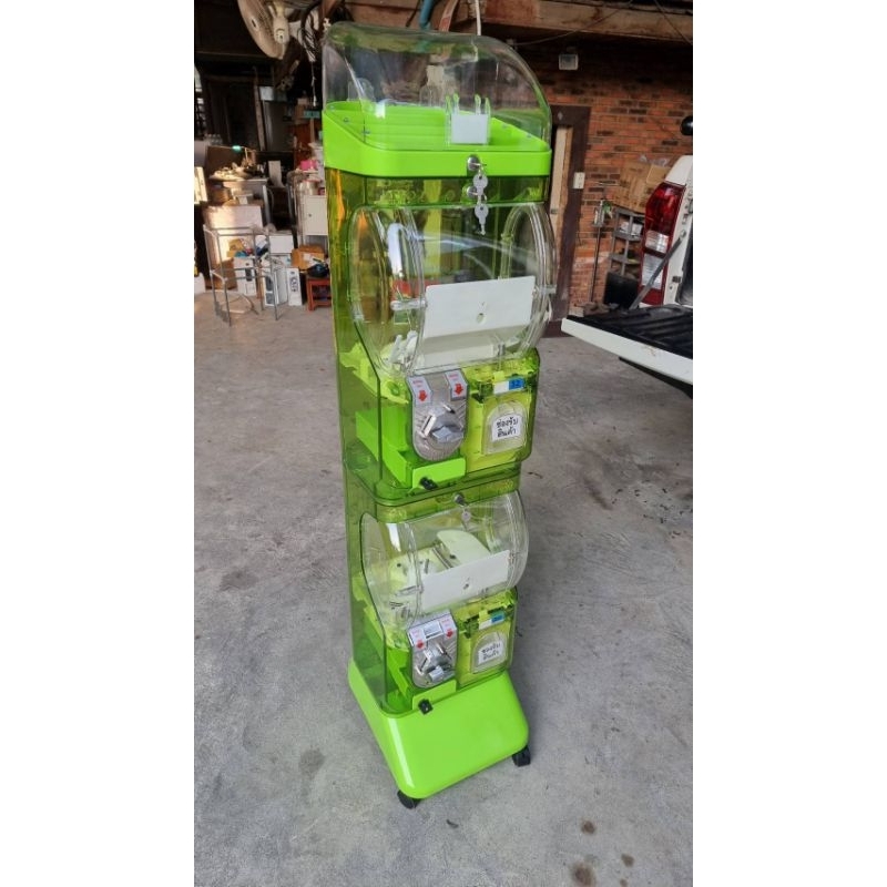 ตู้กาชาปองหยอดเหรียญ Ciot ตู้ไข่หมุน ขายสินค้าที่ระลึก ของฝาก เหมาะตั้งตามคาเฟ่ ที่ท่องเที่ยว ห้าง ตลาด ไม่ต้องใช้ไฟฟ้า