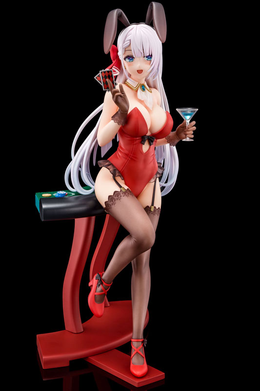 เปิดจอง : Riselia Ray Crystalia wearing crimson bunny costume with Nip Slip Gimmick System