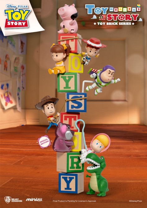 เปิดจอง : Toy Story: Toy Brick series (Set of 8)