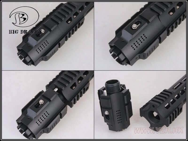 New.| Rail / Stock >> M4 RAIL >> BD SAI Style GRY Rails/ 14.5 Inch สีดำ / สีเทา ราคาพิเศษ