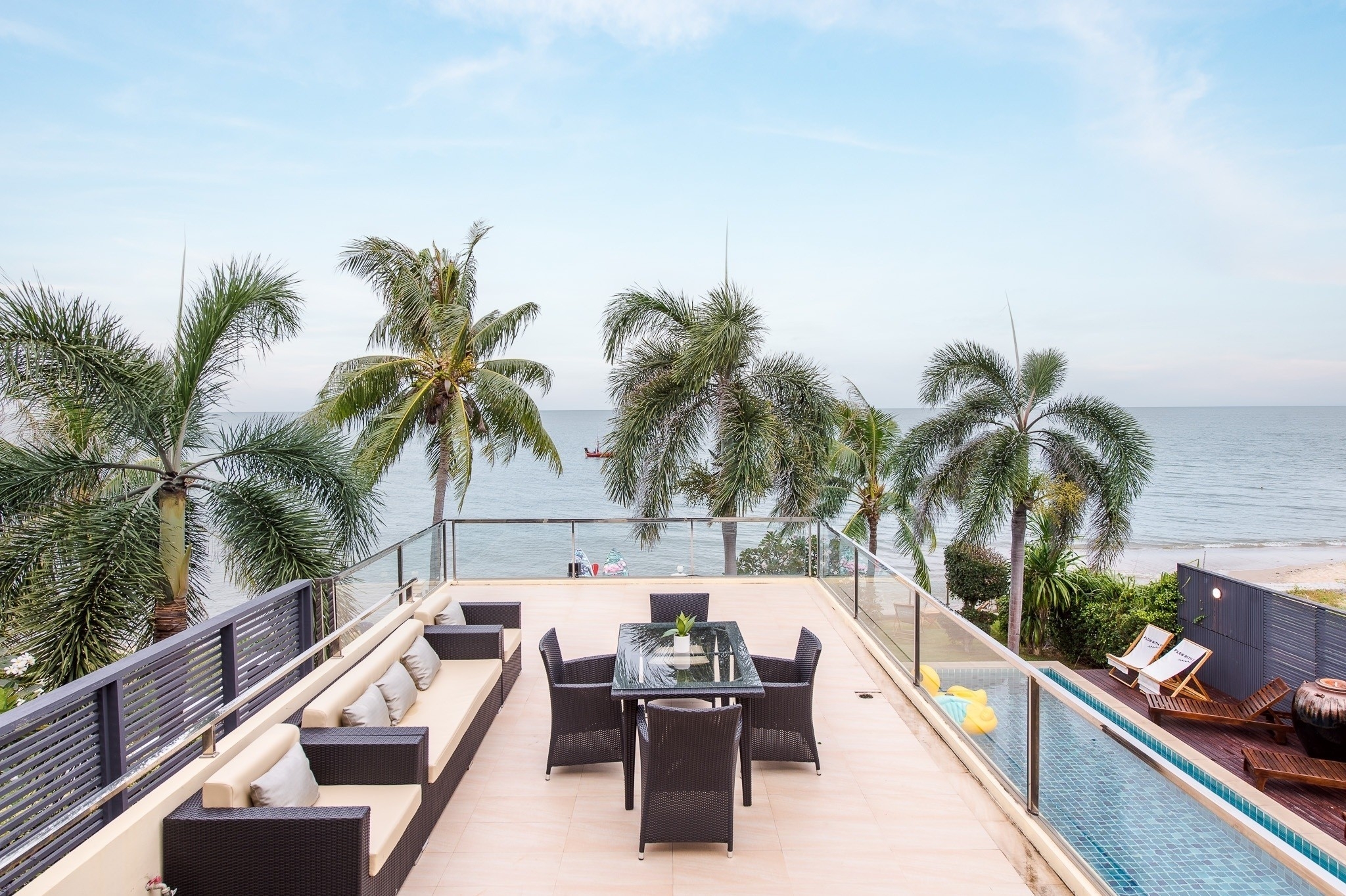 HR15006 บ้านพักหัวหิน บ้านซีไซด์ พูลวิลล่า