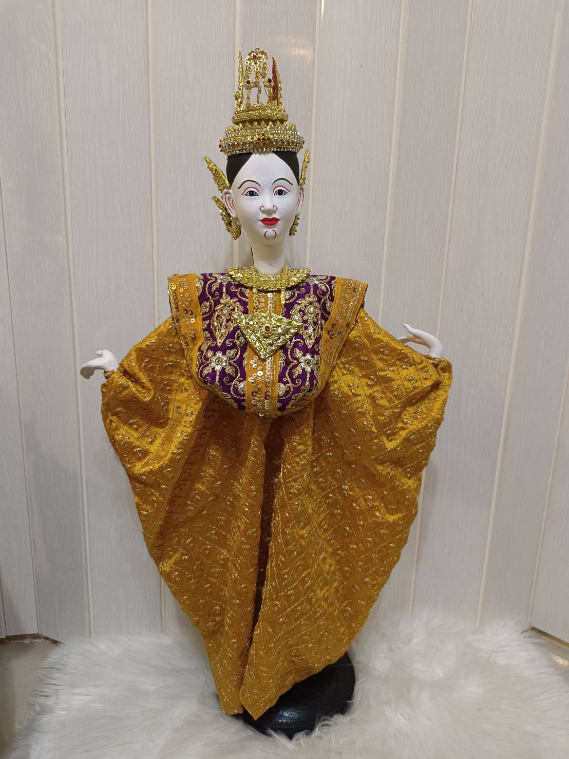 หุ่นกระบอก นางเบญจกาย ขนาด 70 ซม.