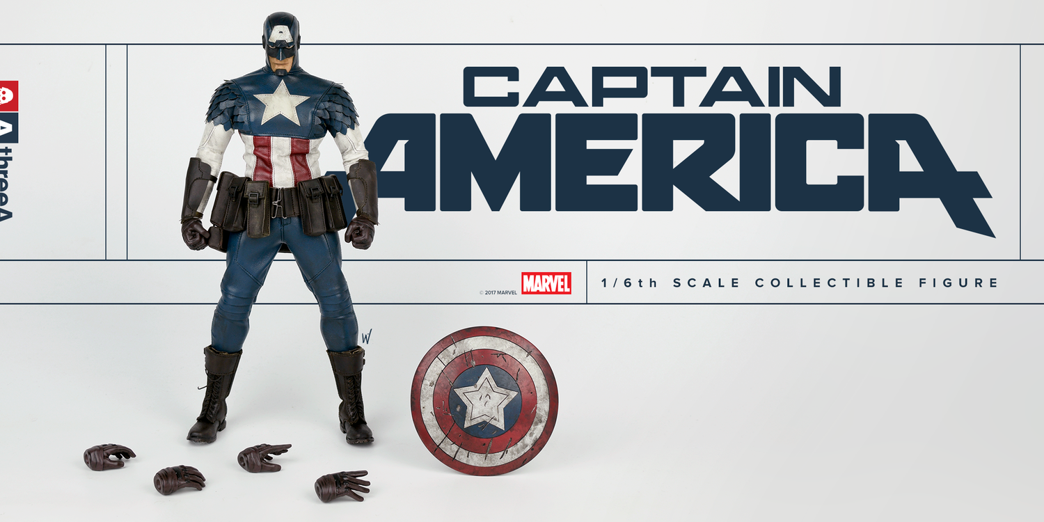 เปิดจอง Captain America Designed by Ashley Wood