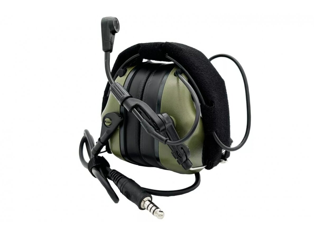 ครอบหูฟัง Earmor M32 MOD4 ( Earmor M32 Tactical Headset ) 🔱ออกแบบมาเพื่อใช้ลดเสียงดังในสถานที่ต่างๆ เช่น สนามยิงปืน, โรงงานอุตสาหกรรม, เครื่องจักรหนัก, ลานบิน เป็นต้น 🔱มีไมค์สื่อสาร ( สลับซ้าย-ขวาได้ ) 🔱ช่วยตัดเสียงที่ดังเกิน 82 dB