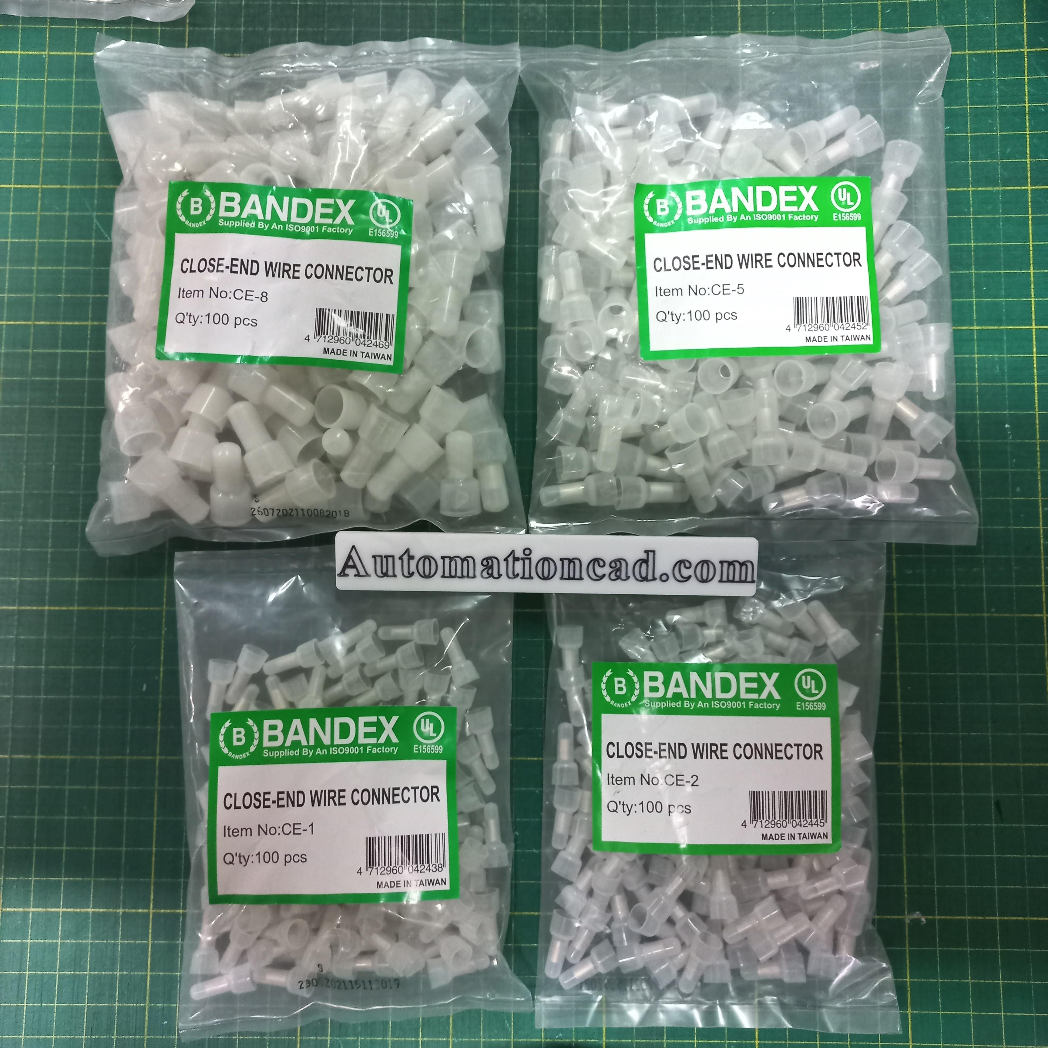 CLOSE END WIRE CAP หัวหมวกต่อสาย BANDEX