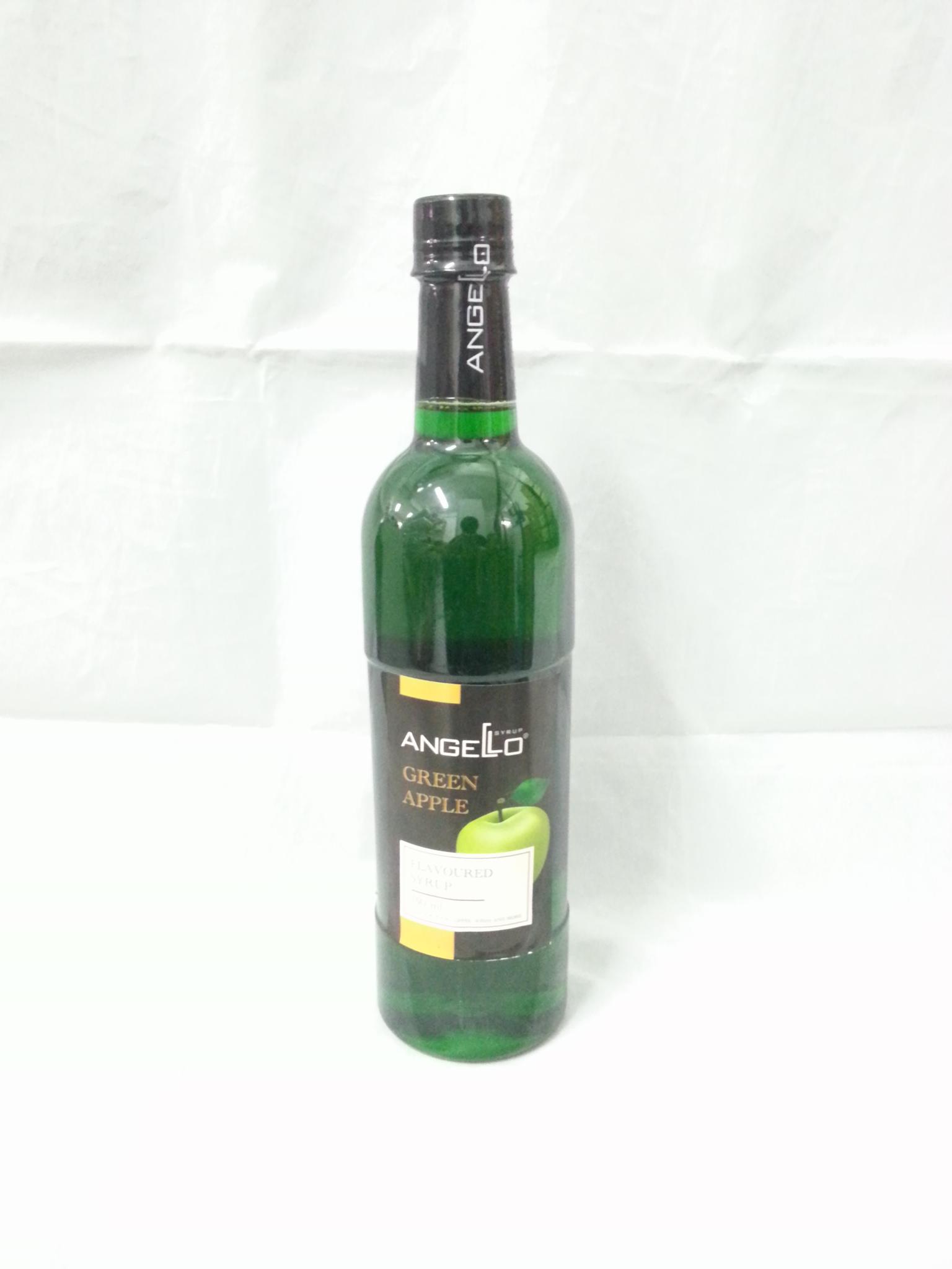 น้ำหวานเข้มข้น กลิ่นแอปเปิ้ลเขียว ANGELO 750ml.