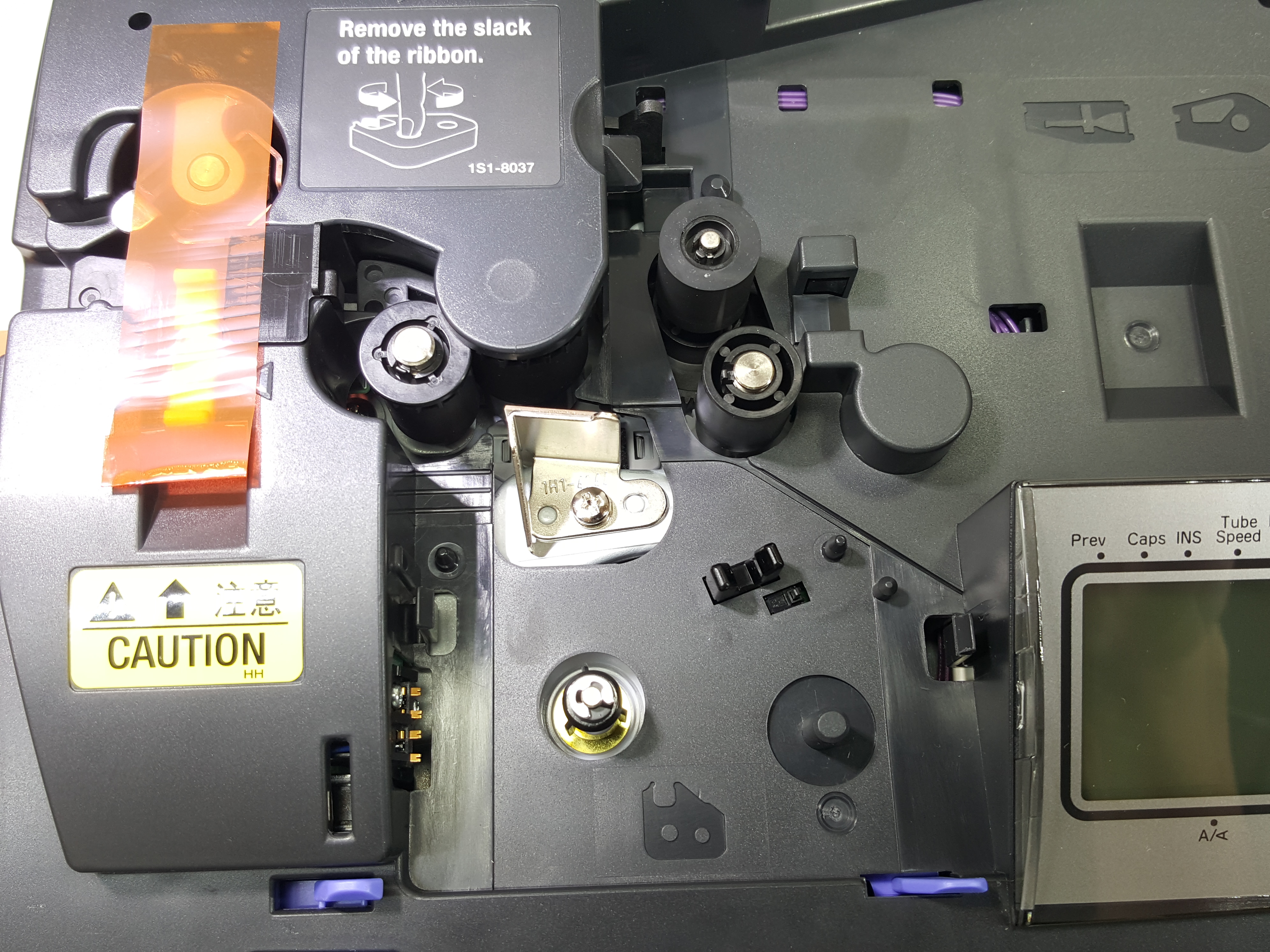 เครื่องพิมพ์ปลอกสายไฟ CANON MK-2600 Label Printer, 32,000.- Wire Marker