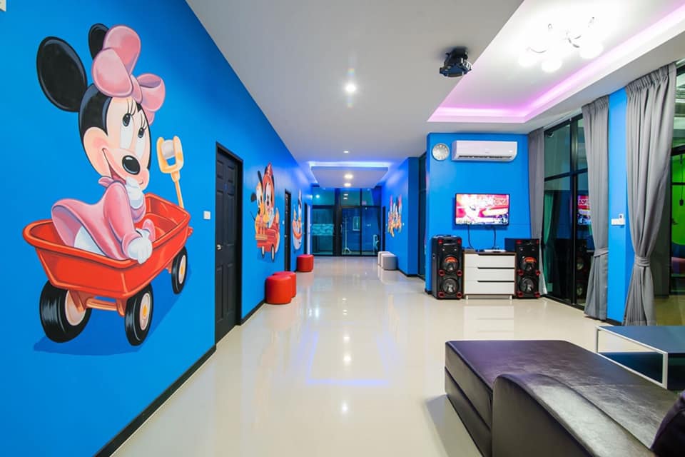 HR6015 บ้านพักชะอำ บ้านมิกกี้เม้าส์