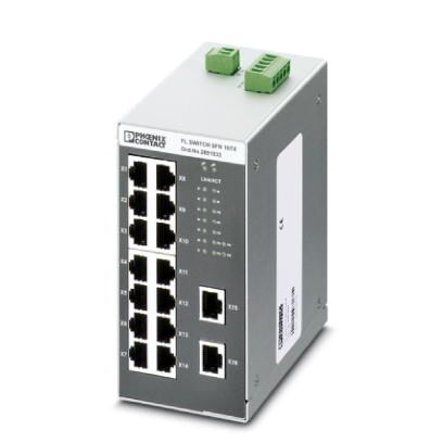 อีเธอร์เน็ต สวิตช์ Ethernet Switches PHOENIX CONTACT FL SWITCH SFN 16TX - 2891933