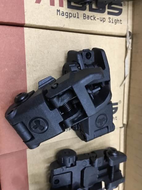 New.MAGPUL Style MBUS Folding Sight Set (BK) ราคาพิเศษ