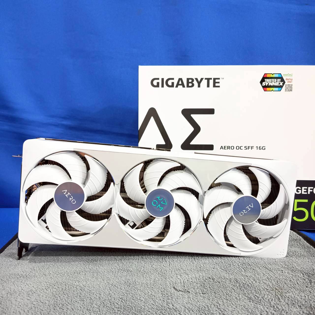 RTX 5080 Gigabyte AERO OC 16GB GDDR7 16GB 256bit นอนกล่อง 2 เดือน ประกัน Advice 27/8/2028