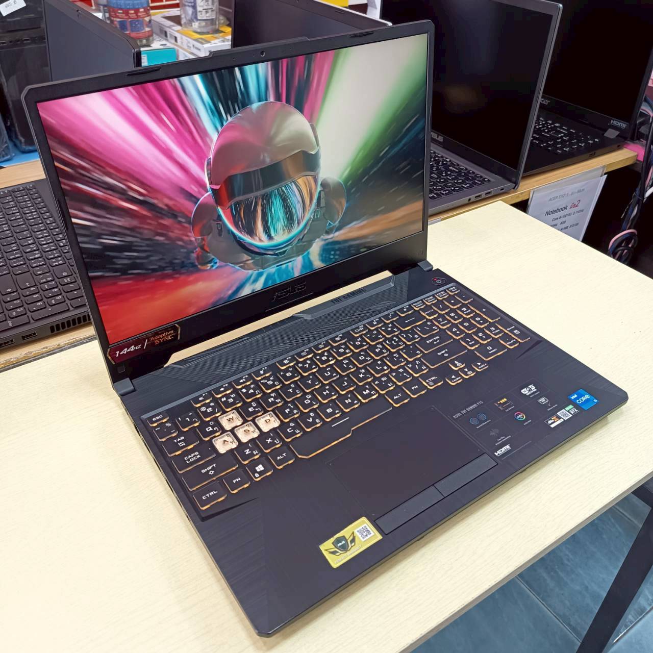 ASUS TUF GAMING F15 FX506HCB-HN1138T สภาพเครื่อง 95%