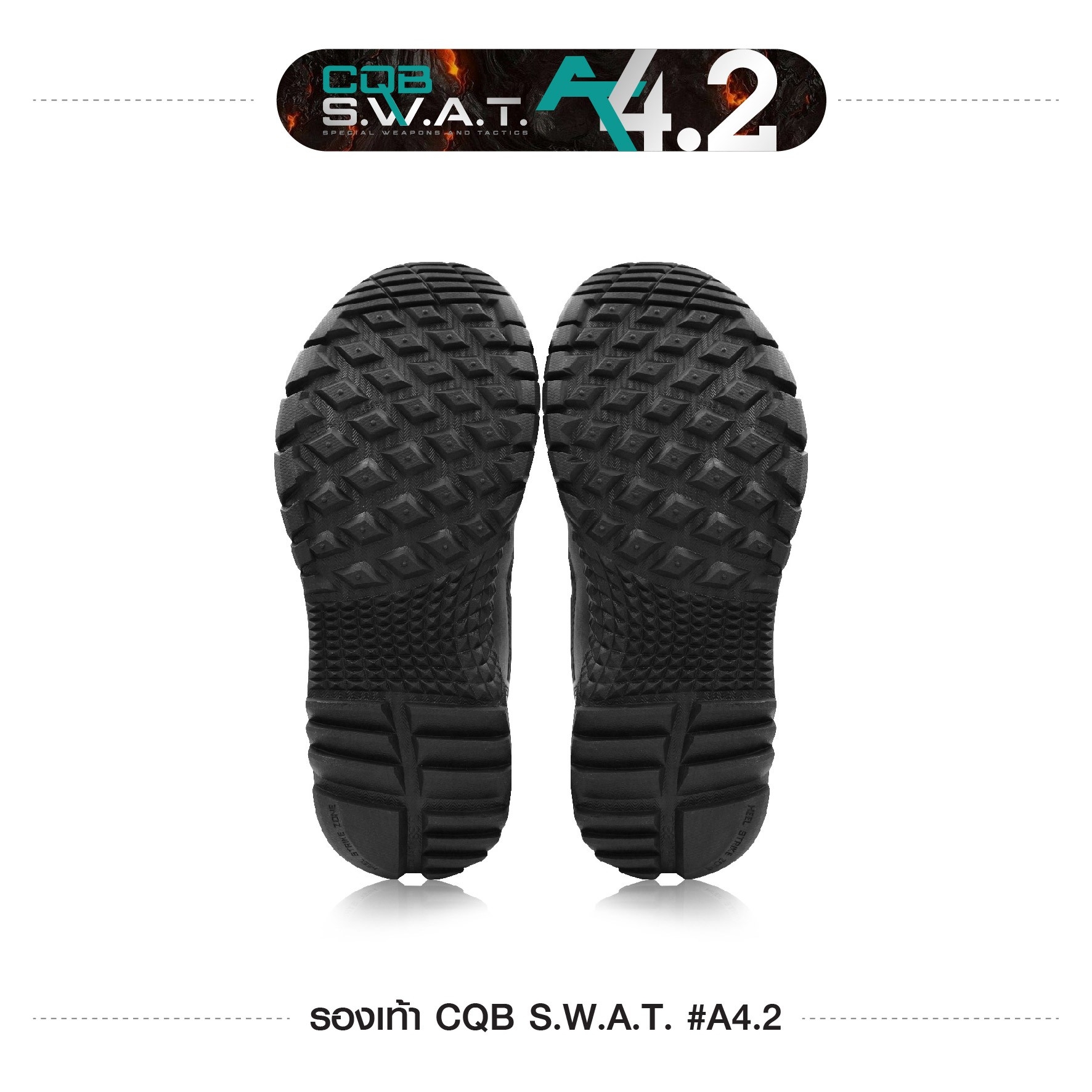 New. รองเท้า NEW CQB A4.2 #คุณคสมบัติ 🚩ขอบนวม เสริมฟองน้ำอย่างดีพร้อมกับการเย็บตัวรองเท้าถึง3ชั้นเพิ่มความคงทน 🚩ตัวรองเท้าซับฟองน้ำด้านใน เพิ่มความนุ่ม สวมใส่สบายและอยู่ทรง 🚩ตัวรองเท้าใช้วัสดุ หนัง MICRO-FIBER ทำให้มีน้ำหนักเบา เพิ