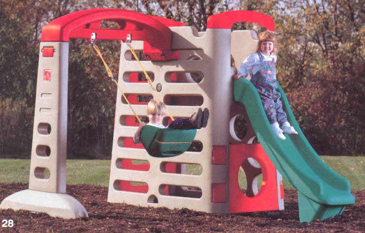 ชุดกระดานลื่น + ชิงช้าเดี่ยว