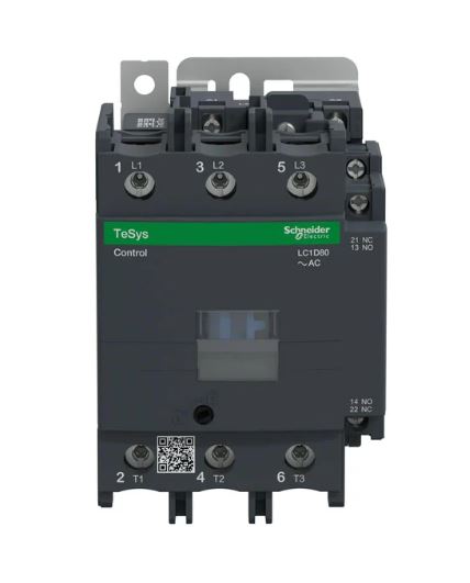 LC1D80M7-SCHNEIDER MAGNETIC TeSys D แมกเนติก 3เฟส รุ่น LC1D80M7 220VAC