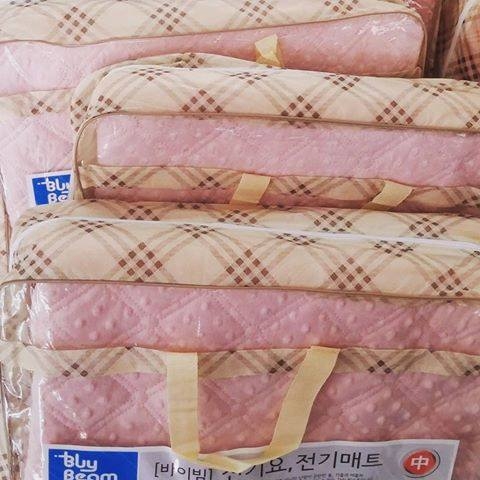 ผ้าห่มไฟฟ้า เกาหลี กำมะหยี่หนานุ่ม ปลอดภัยได้รับรองมาตรฐาน พร้อมส่งฟรี ems