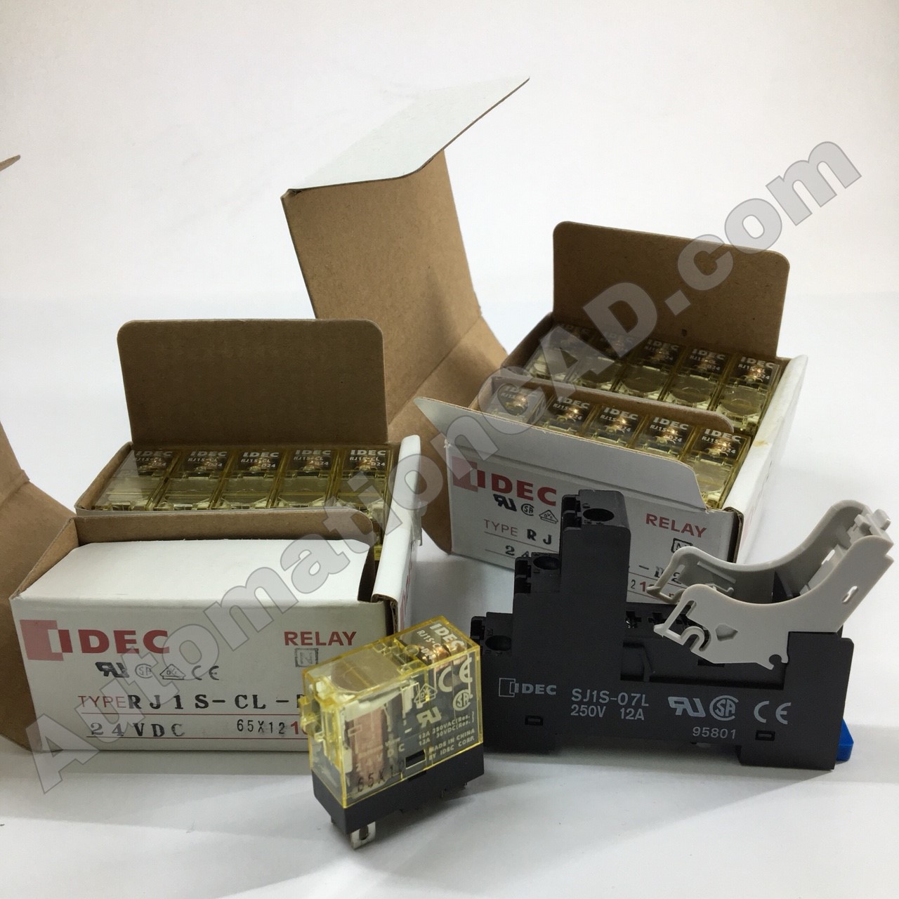 RELAY IDEC 24VDC มี LED 24VDC 1 CONTACT C/O