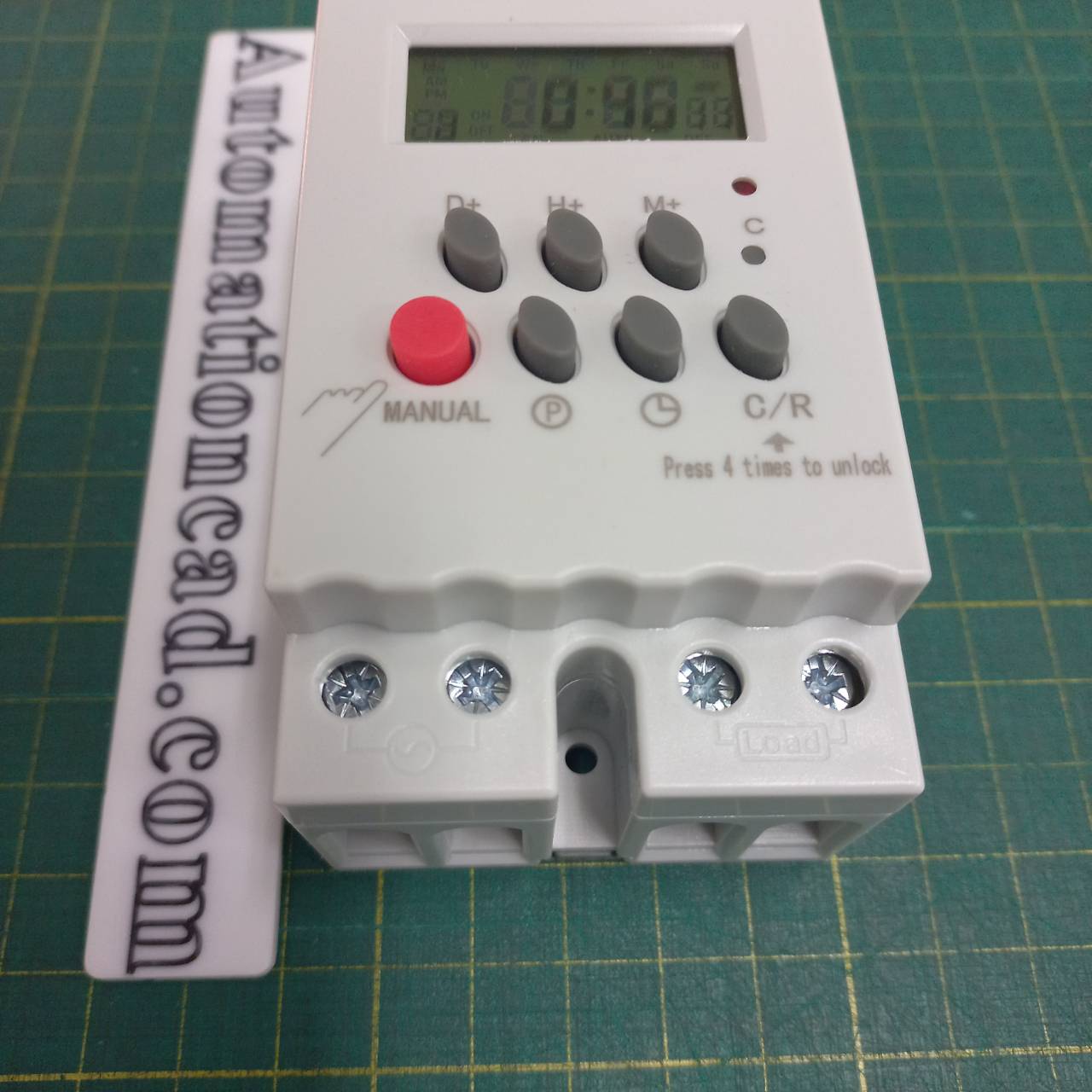 ไทม์เมอร์ KG316T-II 220VAC นาฬิกาตั้งเวลารายสัปดาห์ 16 โปรแกรม ไฟ 220VAC Timer Switch แบตเตอรี่ในตัว ทามเมอร์ KG316T