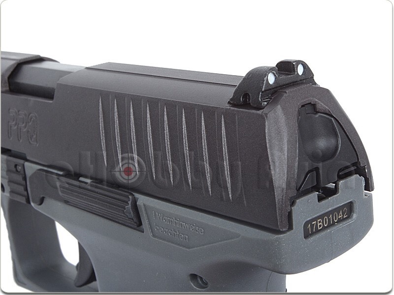 New.Umarex Walther PPQ M2 GBB Pistol (Anti-Terrorist, Metal Gray) ราคาพิเศษ
