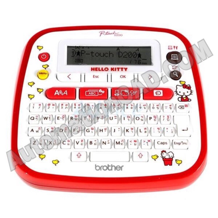 เครื่องพิมพ์ฉลาก PT-D200KT BROTHER LABEL PRINTER สำหรับใช้ในสำนักงาน
