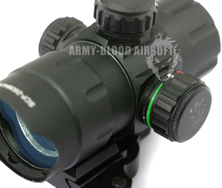 New.UTG 4.2" ITA Red/Green CQB Dot with QD Mount, Riser Adaptornex ราคาพิเศษ