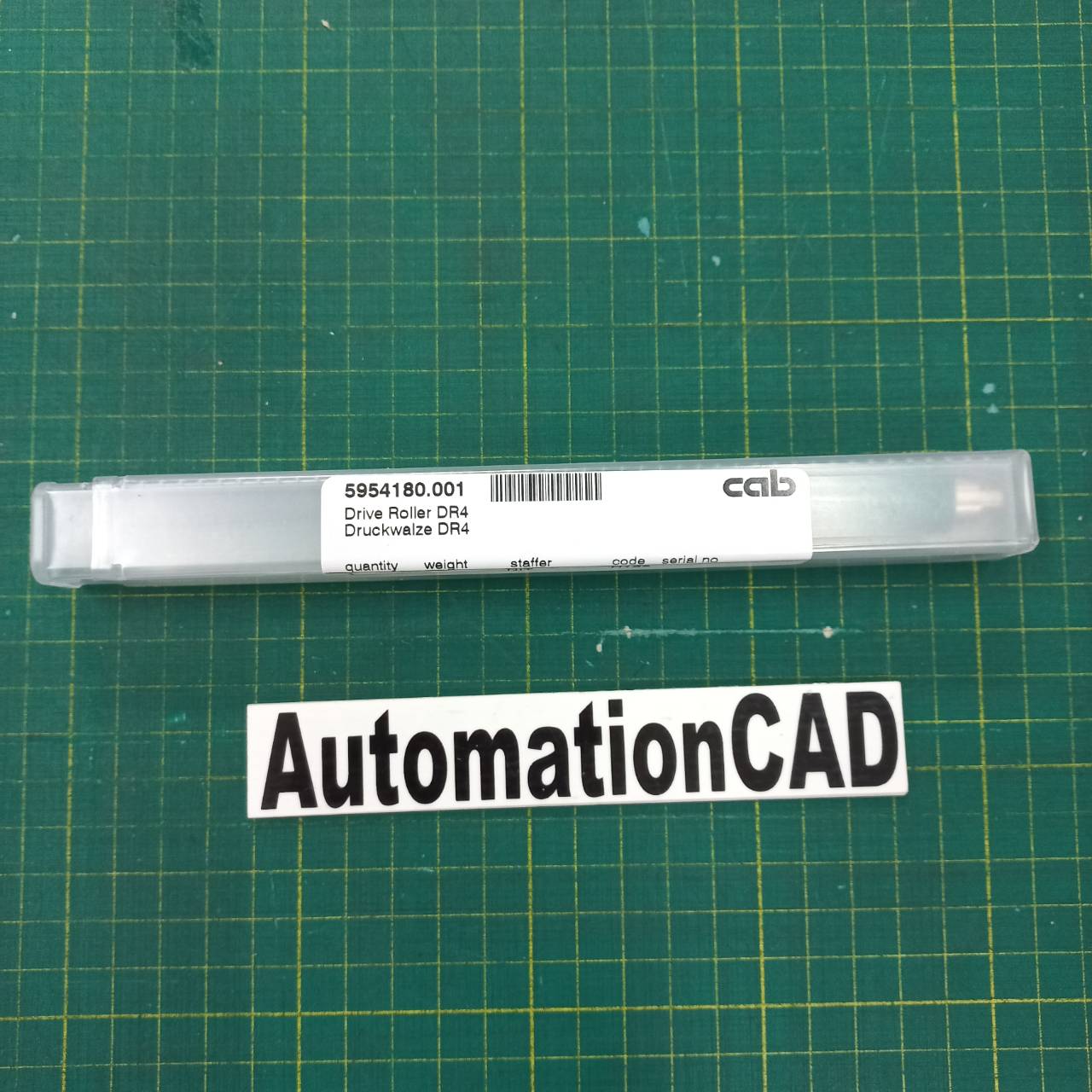 Drive Roller DR4 ลูกยาง สำหรับเครื่อง CAB PRINTER SQUIX 4, SQUIX 4.3 M, SQUIX 4 M, EOS, XD4T