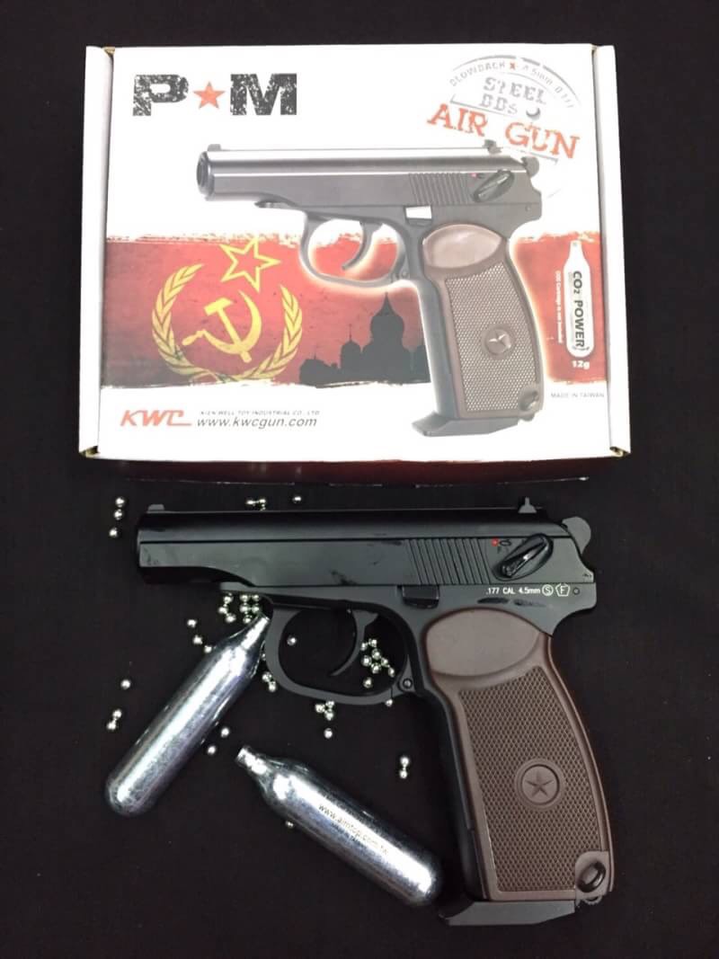 New.Makarov Black Co2 Blowback 4.5mm & 6 mm ราคาพิเศษ