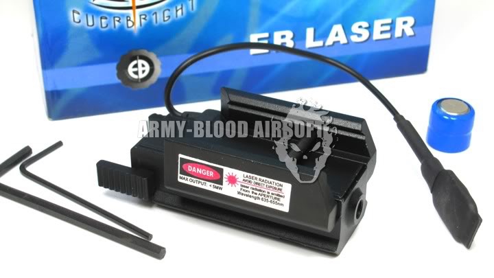 New.Tactical Red Laser with CABLE SWITCH for Pistolprev next ราคาพิเศษ