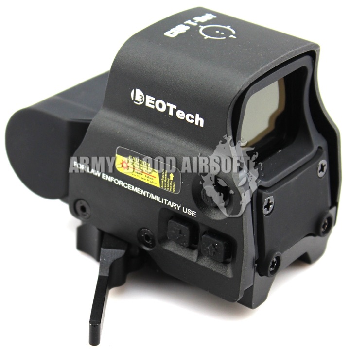 L-3 EOTech HWS EXPS3 Style Holographic Red Green Reflex T-Dot Sight with QD Mount & Case Side But (BK)