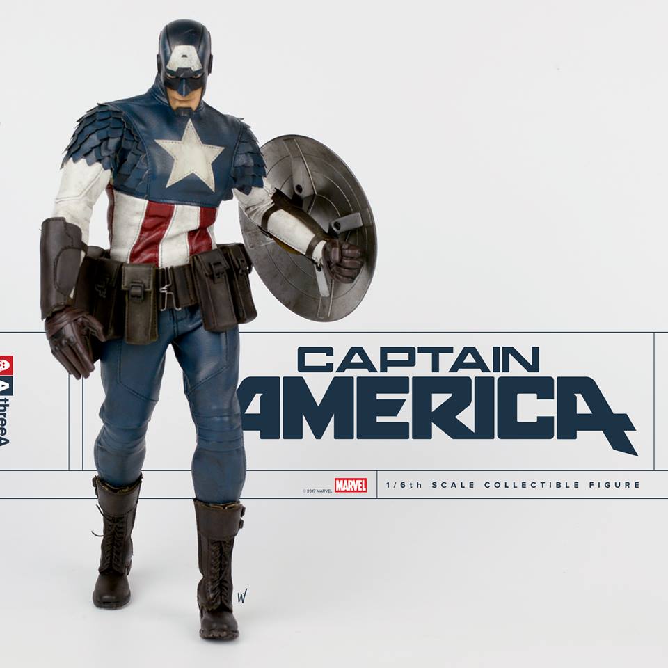เปิดจอง Captain America Designed by Ashley Wood