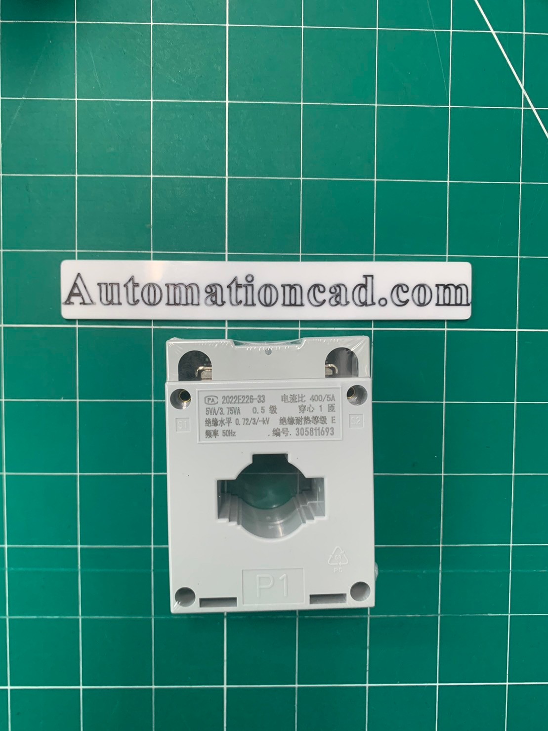 หม้อแปลงกระแสไฟฟ้า CT 400/5A CHINT BH-0.66 30I Class 0.5 Current Transformer