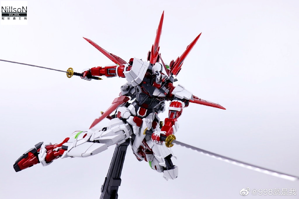 [PO]PG 1/60 Astray Red Frame+Flight Unit[โมจีนNillsoN WORK]