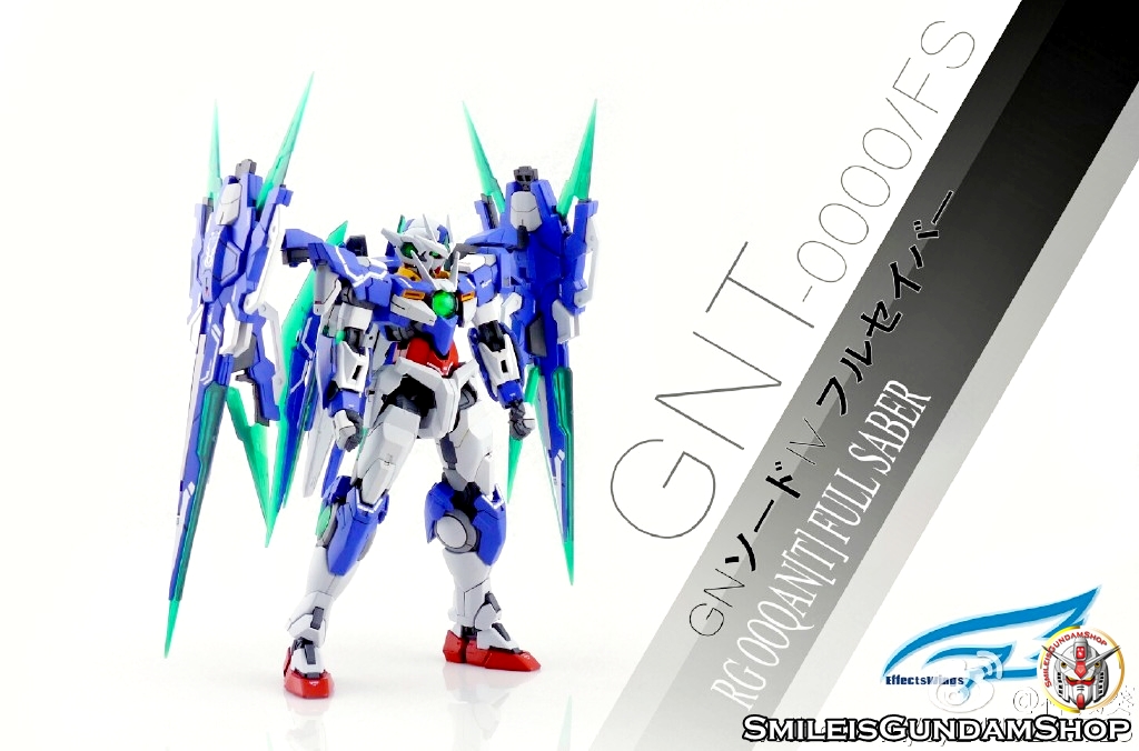 RG 1/144 GN SWORD IV FULL SABER[EffectsWings][พาสเสริม]