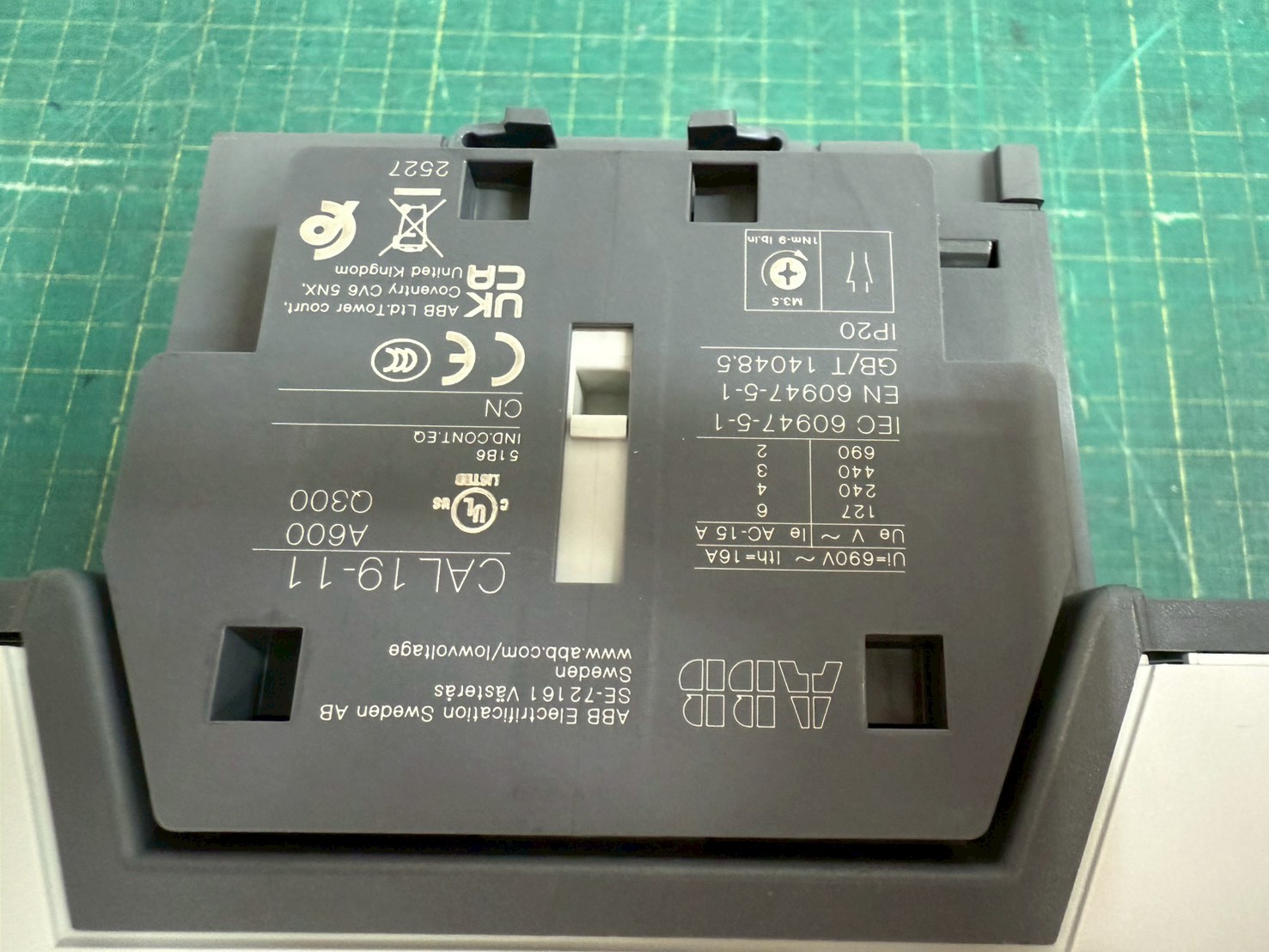 แมกเนติก AF140-30-11B-13 ABB 75kW Magnetic Contactor คอยล์ 220VAC 1 SFL447002R1311