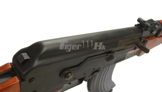 New.ปืนไฟฟ้า AK ASK 206A สีดำเงา ไม้แท้ ท้ายเต็ม ราคาพิเศษ
