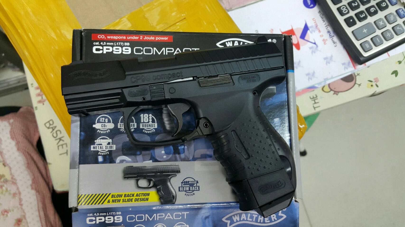 New.WALTHER CP99 COMPACT CO2. col 4.5mm ราคาพิเศษ