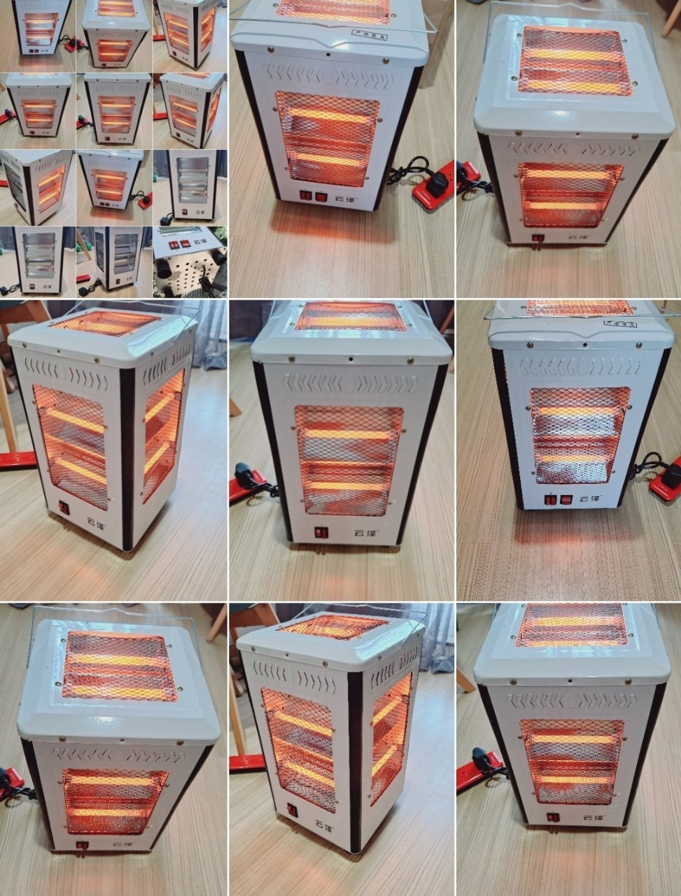 ฮีตเตอร์ไฟฟ้า5ทิศทาง heater พร้อมส่งในไทย🇹🇭⭐⭐⭐⭐⭐ รุ่นใหม่แบบอินฟราเรด5ด้าน อุ่นทั่วห้อง ประหยัดไฟสุดๆเงียบสนิท