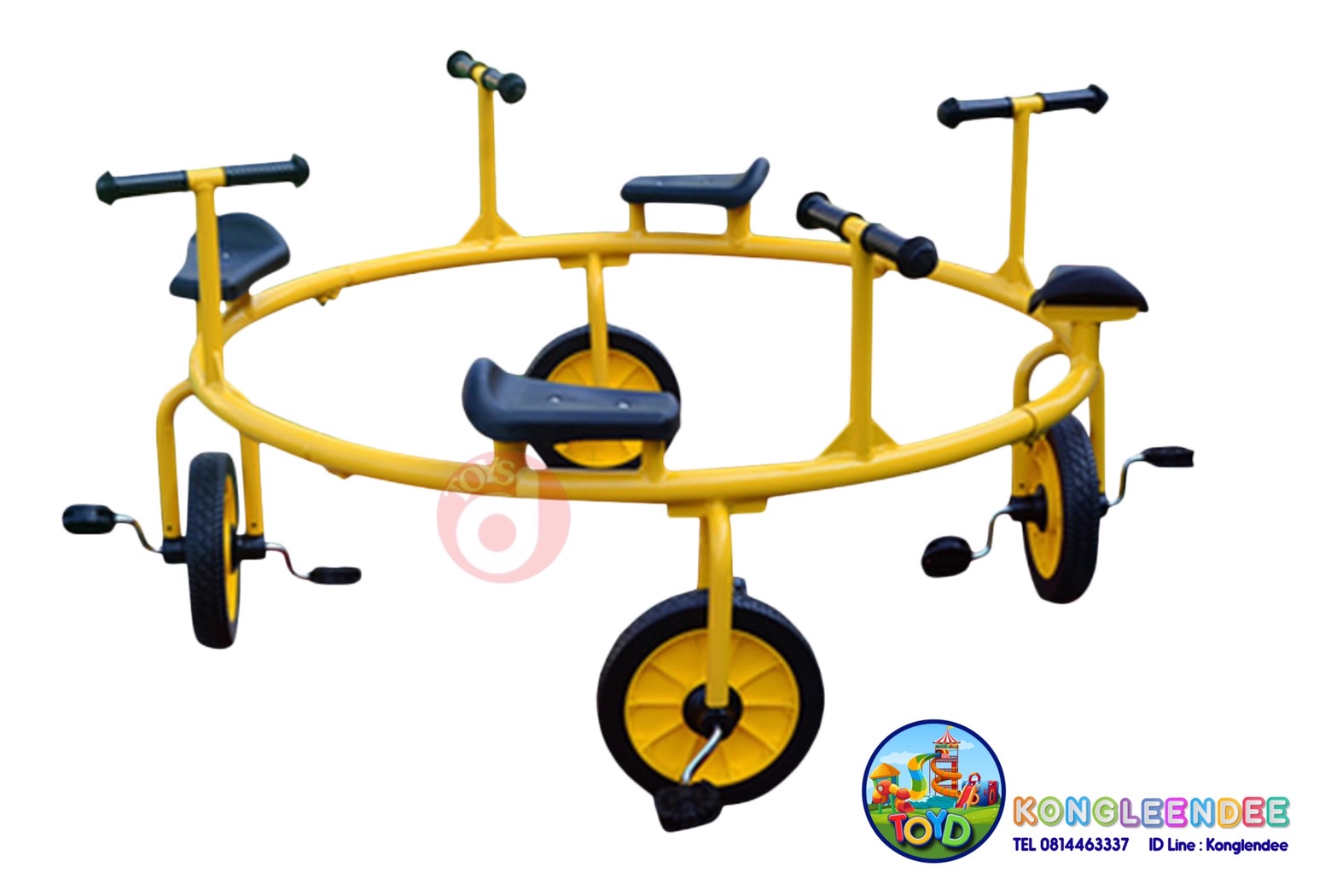 วงเวียนจักรยาน 6 ที่นั่ง