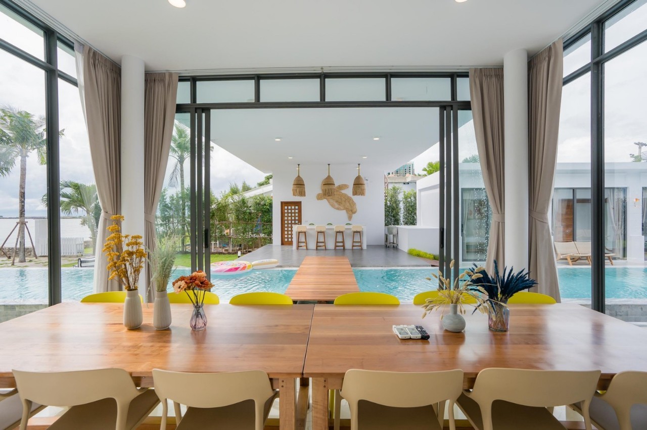 HR15058 บ้านพักติดทะเลชะอำ The Coze Sea Beachfront Pool Villa Cha Am