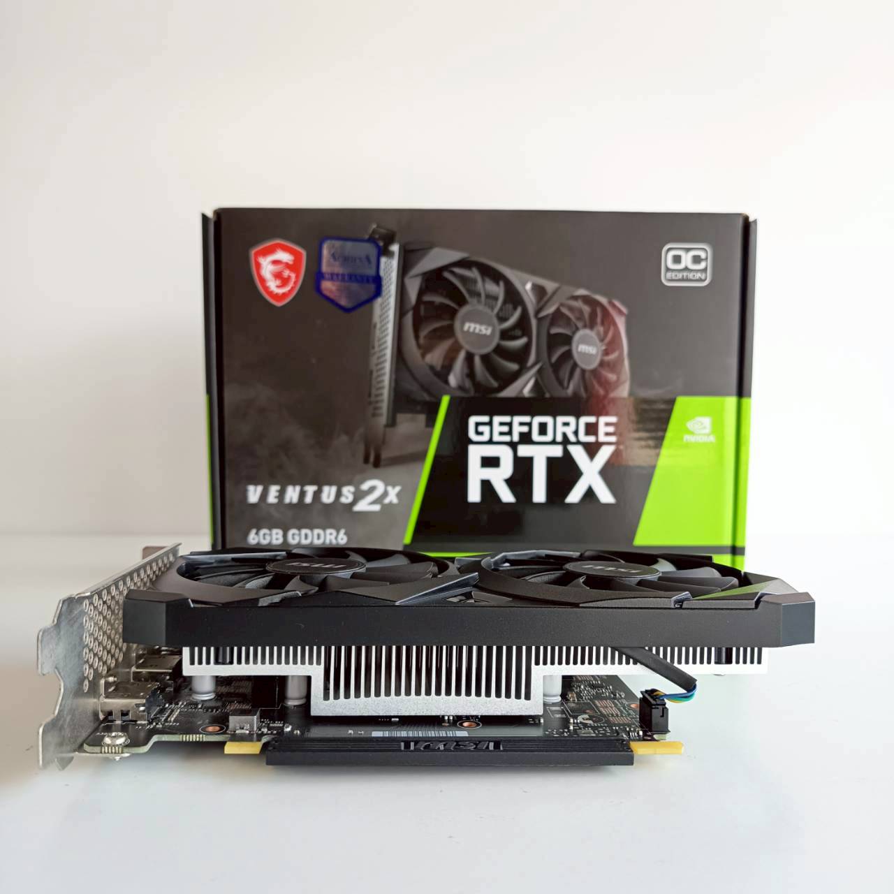 RTX 3050 MSI GDDR6 6GB 96bit ประกัน Achieva 01/05/2028