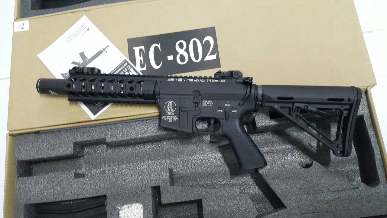 New.ปืนยาว M4 E&C 804 บอดี้เหล็ก ราคาพิเศษ