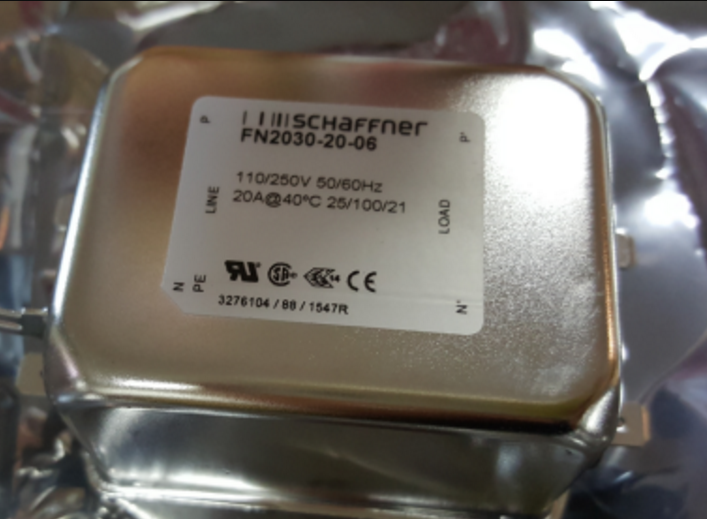 NOISE FILTER SCHAFFNER 20A 250VAC 50/60Hz