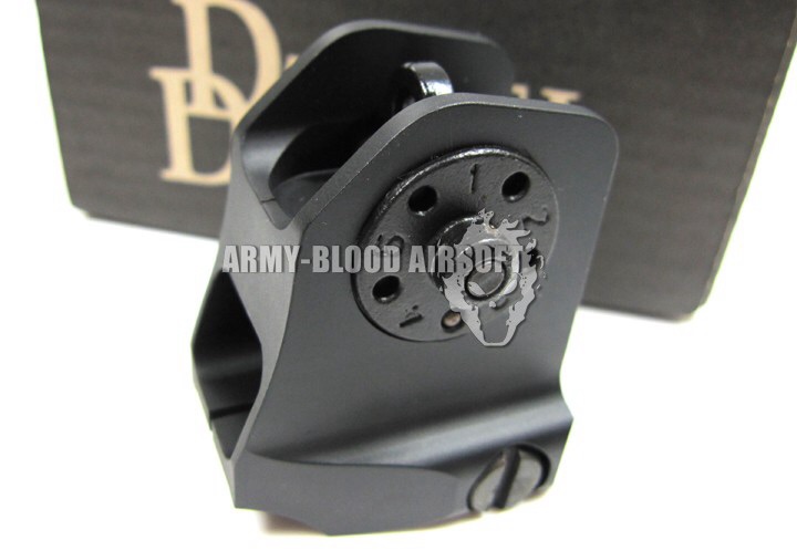 DD Fixed Front and Rear Sight Set
