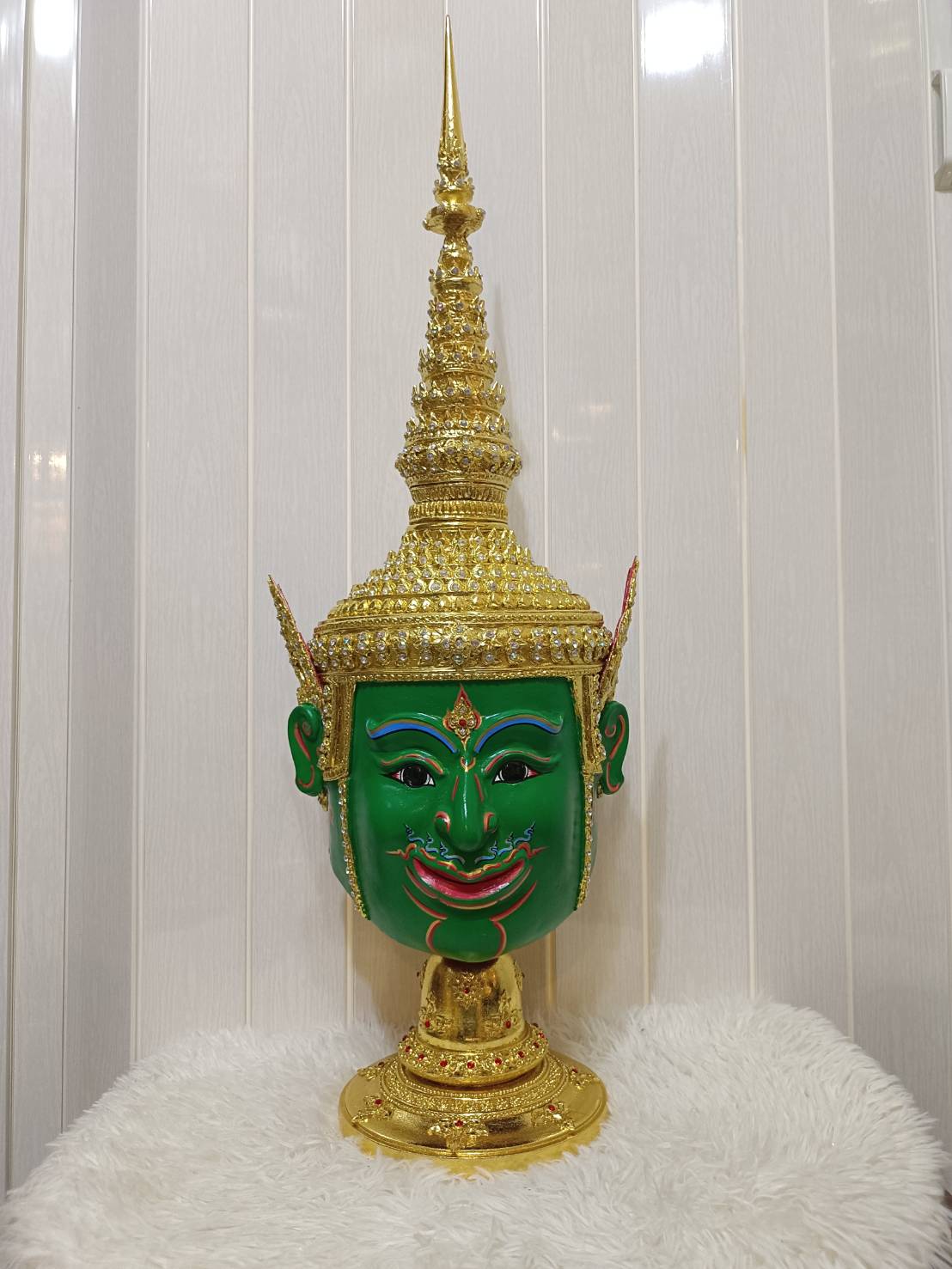 หัวโขน พระราม ขนาดครอบ