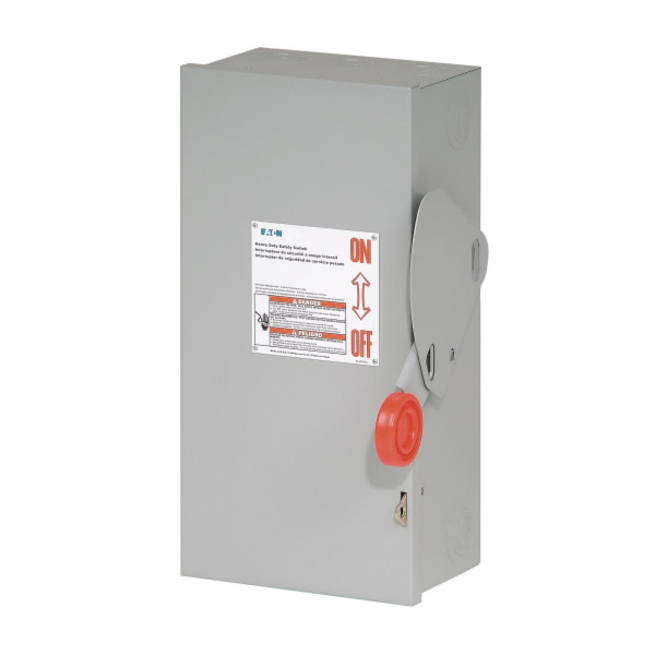Safety Switches EATON เซฟตี้สวิทช์ 30A 3-Phase แบบใส่ฟิวส์ได้ OUTDOOR