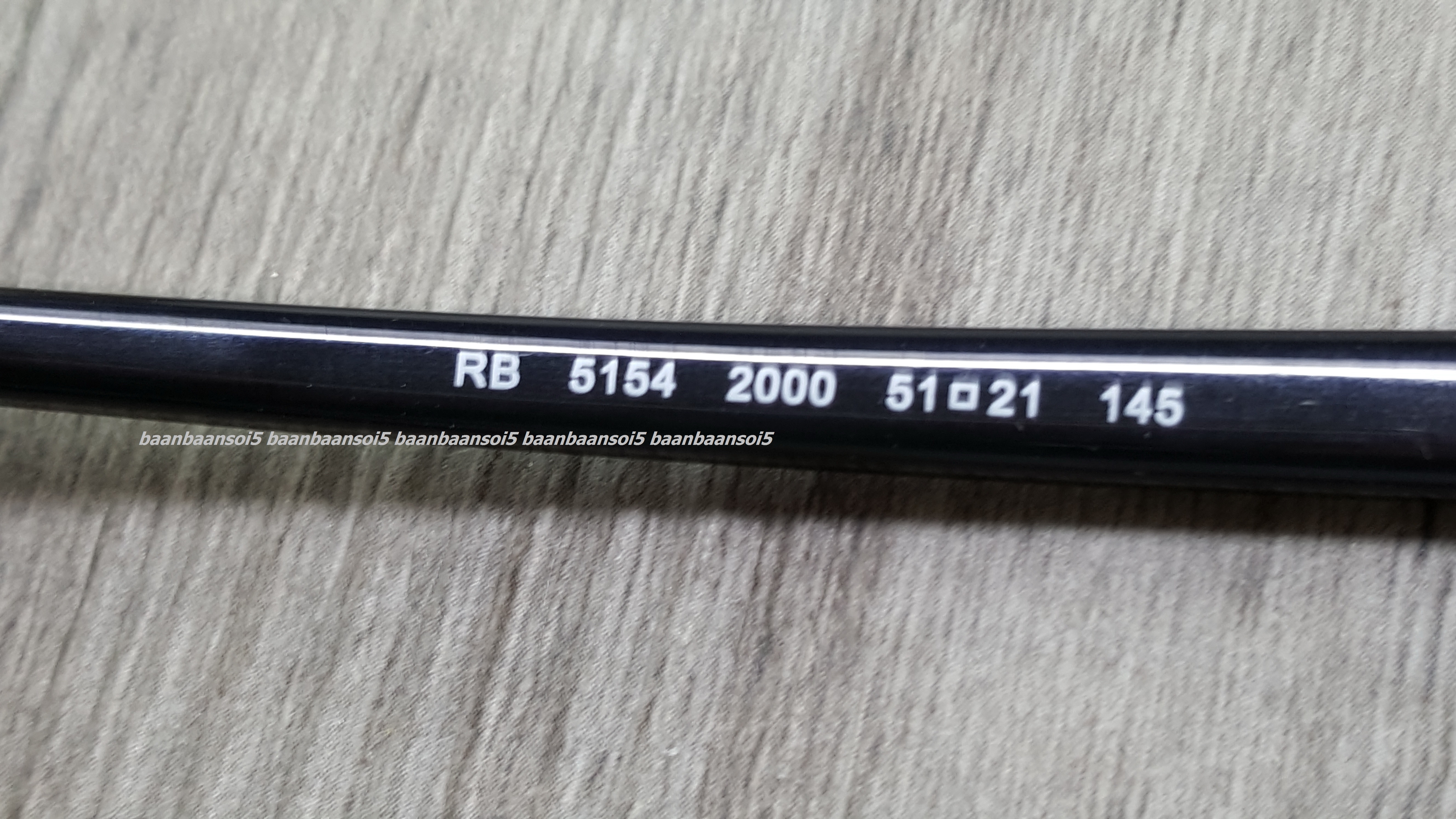 Rayban RB 5154 2000 โปรโมชั่น กรอบแว่นตาพร้อมเลนส์ HOYA ราคา 4500 บาท