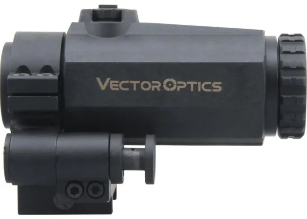 New. ซูมหลังดอท Maverick-III 3×22 Magnifier MIL - Vector Optics ใช้ซูมผ่านเป้า Red Dot มีกำลังขยาย 3 เท่า หน้าเลนส์ 22mm ติดตั้งด้านหลัง Red Dot (ควรติดตั้งให้ใกล้ที่สุด) วัสดุอะลูมีเนียม แข็งแรงทนทาน ต่อทุกสภาพอากาศ กันละอองน้ำได้ในระดับหนึ่ง มาพร้อมเคสย