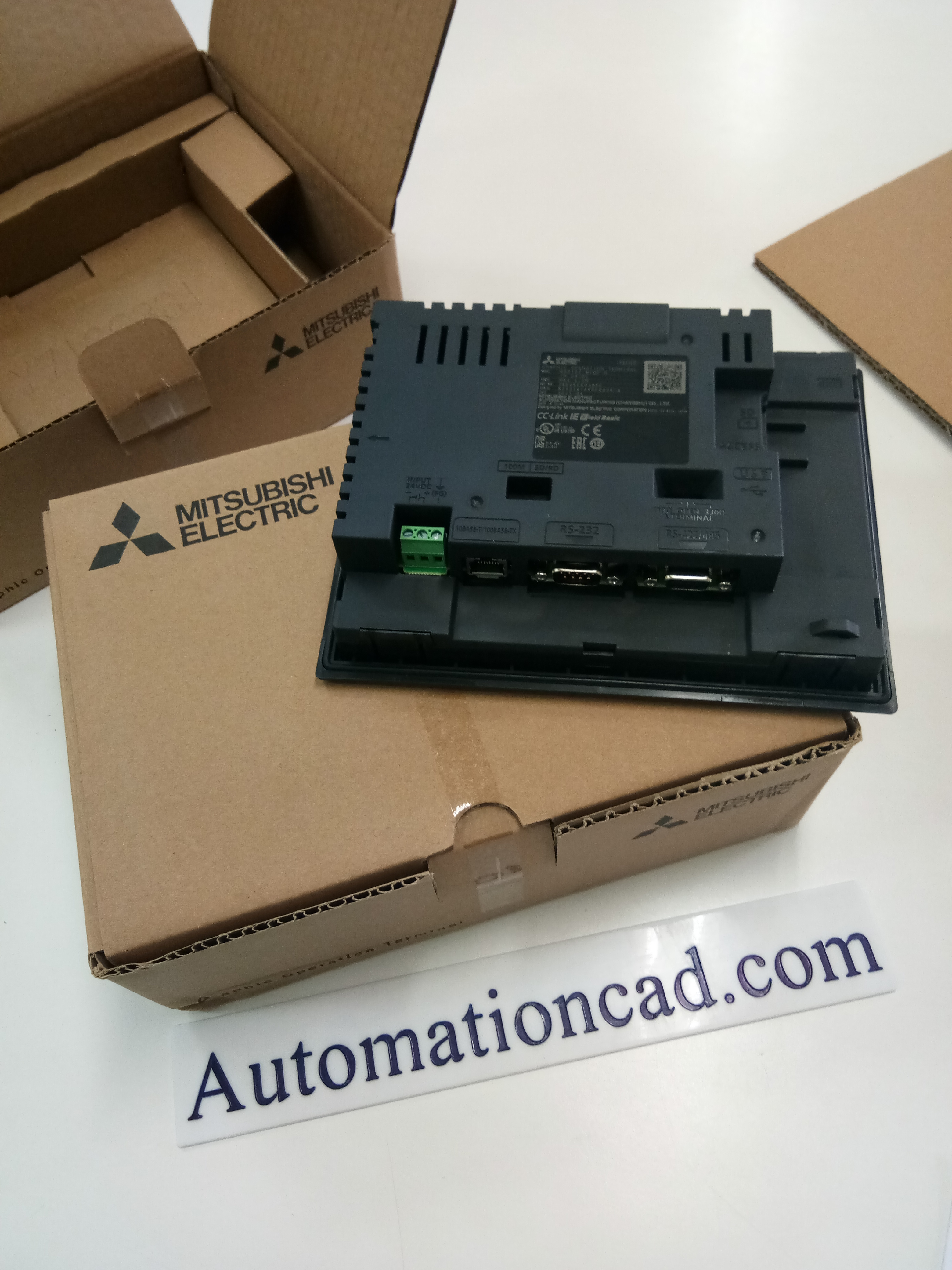 จอTOUCHSCREEN MITSUBISHI รุ่น GS2107-WTBD-N หน้าจอ 7 นิ้ว เชื่อมต่อ PLC