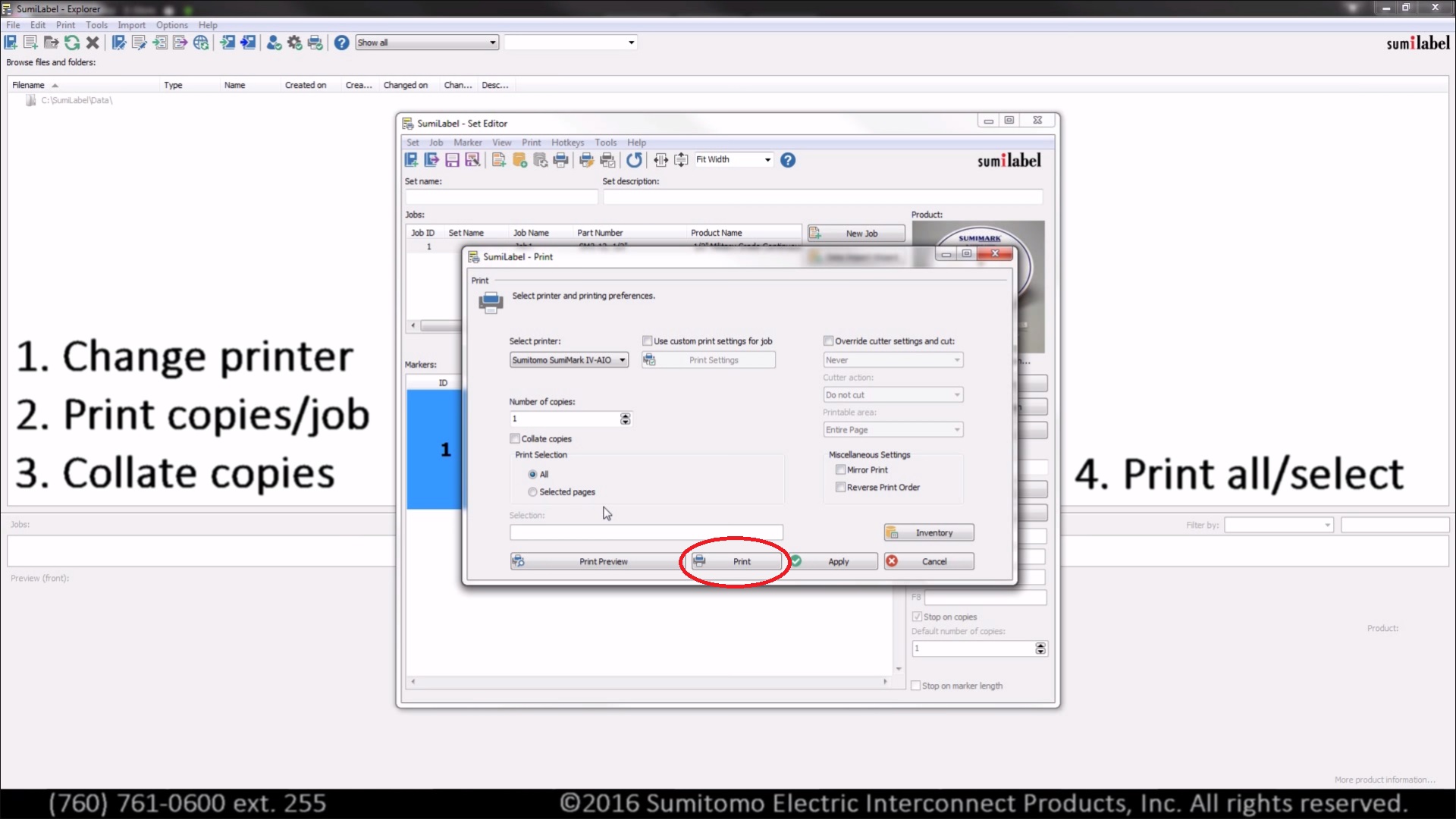 แท็กมาร์คสายไฟสีเหลือง,สีขาว 60x10 mm. Cable Marker ยี่ห้อ SUMITAG